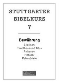 Abbildung von: Bewährung - Deutsche Bibelgesellschaft