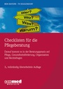 Cover: Checklisten für die Pflegeberatung - ecomed Storck