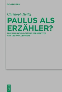 Abbildung von: Paulus als Erzähler? - De Gruyter