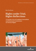 Cover: Rights under Trial, Rights Reflections - Peter Lang Verlag