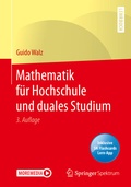 Cover: Mathematik f&uuml;r Hochschule und duales Studium - Springer Spektrum