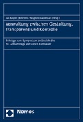 Cover: Verwaltung zwischen Gestaltung, Transparenz und Kontrolle - Nomos