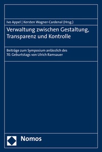Abbildung von: Verwaltung zwischen Gestaltung, Transparenz und Kontrolle - Nomos