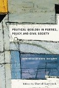 Cover: Political Ideology in Parties, Policy, and Civil Society - University of British Columbia Press