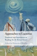 Cover: Approaches to Lucretius - Cambridge University Press