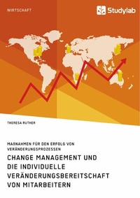 Abbildung von: Change Management und die individuelle Veränderungsbereitschaft von Mitarbeitern. Maßnahmen für den Erfolg von Veränderungsprozessen - GRIN Verlag