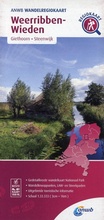 Cover: Weerribben-Wieden hiking region map - ANWB BV, Netherlands
