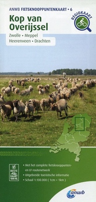 Abbildung von: Kop van Overijssel bicycle junction maps: 6 - ANWB BV, Netherlands