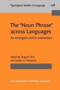 Cover: The 'Noun Phrase' across Languages - John Benjamins Publishing Co