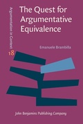 Cover: Quest for Argumentative Equivalence - John Benjamins Publishing Company