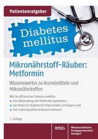 Enlarge image Cover: Mikronährstoff-Räuber: Metformin - Wissenschaftliche Verlagsgesellschaft