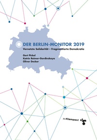 Abbildung von: Der Berlin-Monitor 2019 - zu Klampen Verlag