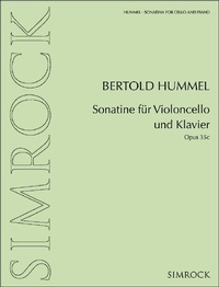 Abbildung von: Sonatine für Violoncello und Klavier - Benjamin, A J