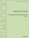 Cover: Sonatine f&uuml;r Viola und Klavier - Benjamin, A J