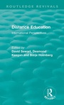 Cover: Distance Education - Routledge