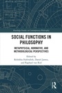 Cover: Social Functions in Philosophy - Routledge