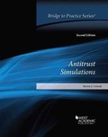 Cover: Antitrust Simulations - West Academic Press