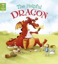 Cover: Reading Gems: The Helpful Dragon (Level 4) - Words & Pictures