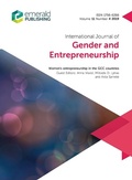 Cover: Women's Entrepreneurship in the GCC Countries - Emerald Publishing Limited