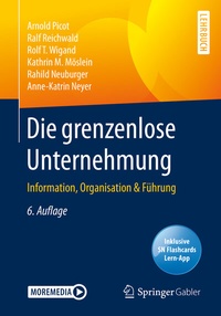 Abbildung von: Die grenzenlose Unternehmung - Springer Gabler