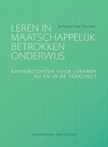 Cover: Leren in maatschappelijk betrokken onderwijs - Universitaire Pers Leuven