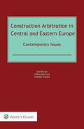Cover: Construction Arbitration in Central and Eastern Europe - Kluwer Law International