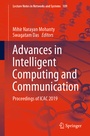 Cover: Advances in Intelligent Computing and Communication - Springer