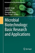 Cover: Microbial Biotechnology: Basic Research and Applications - Springer