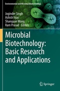 Cover: Microbial Biotechnology: Basic Research and Applications - Springer