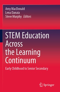 Enlarge image Cover: STEM Education Across the Learning Continuum - Springer