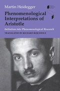 Cover: Phenomenological Interpretations of Aristotle - Indiana University Press