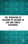 Cover: The Transition of Religion to Culture in Law and Public Discourse - Routledge