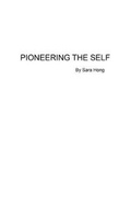 Cover: Pioneering the Self - Sara Hong