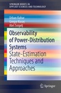 Cover: Observability of Power-Distribution Systems - Springer