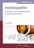 Cover: Hom&ouml;opathie f&uuml;r die Kitteltasche - Deutscher Apotheker Verlag