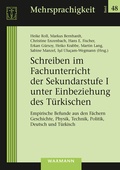 Cover: Schreiben im Fachunterricht der Sekundarstufe I unter Einbeziehung des T&uuml;rkischen - Waxmann