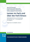Cover: Lernen im Fach und &uuml;ber das Fach hinaus - Waxmann Lehrbuch
