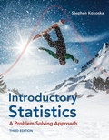 Cover: Introductory Statistics: A Problem-Solving Approach - W.H.Freeman & Co Ltd