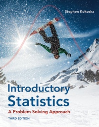 Enlarge image Cover: Introductory Statistics: A Problem-Solving Approach - W.H.Freeman & Co Ltd