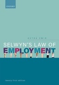 Cover: Selwyn's Law of Employment - Oxford University Press