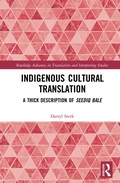 Cover: Indigenous Cultural Translation - Routledge