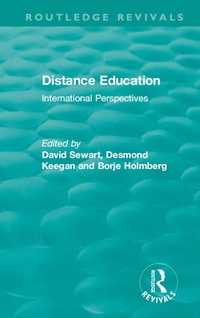 Enlarge image Cover: Distance Education - Routledge
