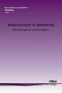Enlarge image Cover: Measurement in Marketing - now publishers Inc
