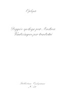 Cover: Doppio epilogo per Andrea - In Riga Edizioni