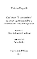 Cover: Dal testo "a contrainte" al testo "a contraindre" - In Riga Edizioni