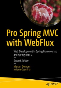 Enlarge image Cover: Pro Spring MVC with WebFlux - APress