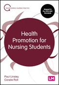Cover: Health Promotion for Nursing Students - Learning Matters Ltd