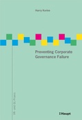 Cover: Preventing Corporate Governance Failure - Haupt Verlag
