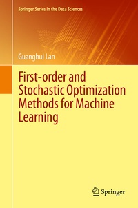 Abbildung von: First-order and Stochastic Optimization Methods for Machine Learning - Springer