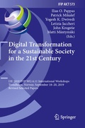 Cover: Digital Transformation for a Sustainable Society in the 21st Century - Springer